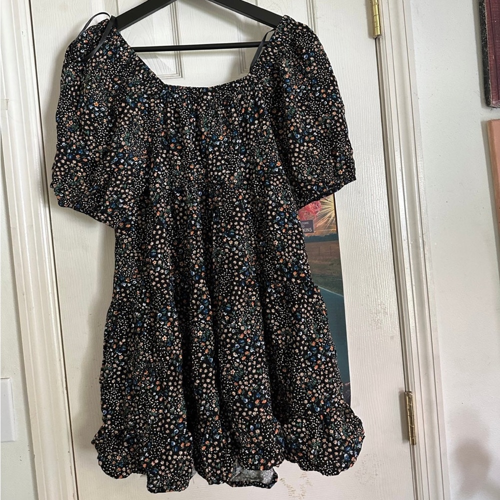 Wild Fable Floral Mini Dress Size M